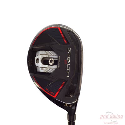 TaylorMade Stealth 2 Plus Fairway Wood 3 Wood 3W 15° Mitsubishi Kai'li Red 75 Graphite Stiff Right Handed 43.25in