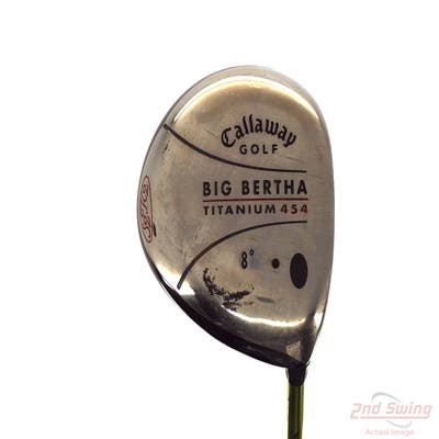 Callaway Big Bertha Titanium 454 Driver 8° Aldila NV Green 65 Graphite Stiff Right Handed 45.0in