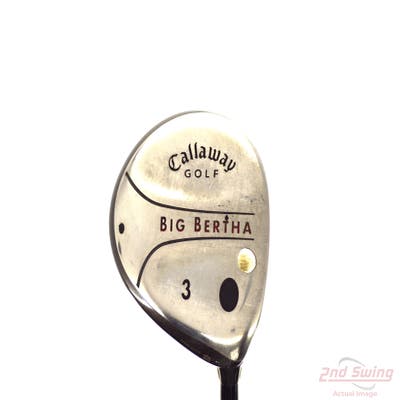 Callaway 2004 Big Bertha Fairway Wood 3 Wood 3W Callaway RCH 75w Graphite Stiff Right Handed 43.0in