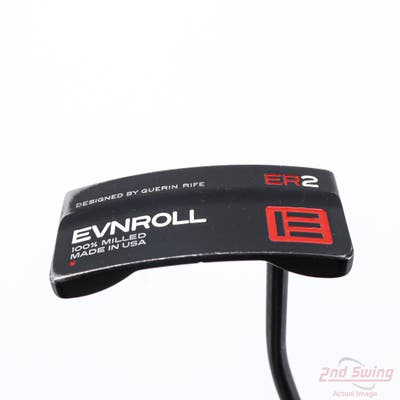 Evnroll ER2 Mid Blade Black Putter Steel Right Handed 35.25in