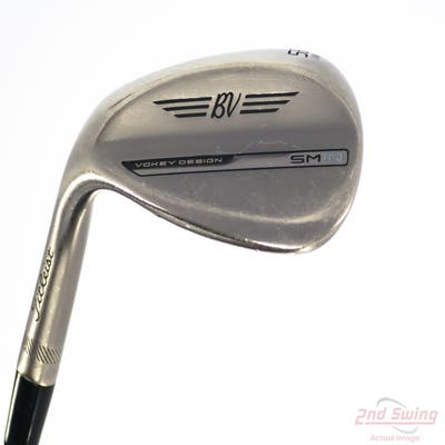 Titleist Vokey SM10 Nickel Wedge Lob LW 58° 14 Deg Bounce K Grind True Temper Dynamic Gold S200 Steel Stiff Left Handed 35.5in