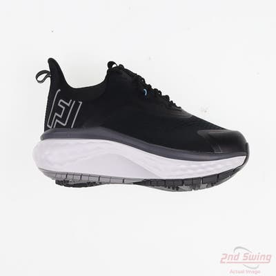 New Mens Golf Shoe Footjoy Quantum Wide 9.5 Black/White MSRP $170 56990