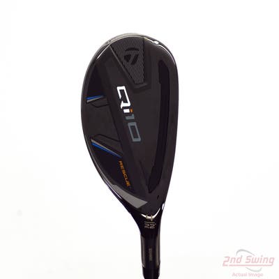Mint TaylorMade Qi10 Hybrid 4 Hybrid 22° Fujikura Ventus TR Blue HB 6 Graphite Regular Right Handed 40.5in