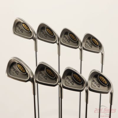 Ping i3 Oversize Iron Set 3-PW Ping JZ Steel Stiff Right Handed Black Dot +1/4"
