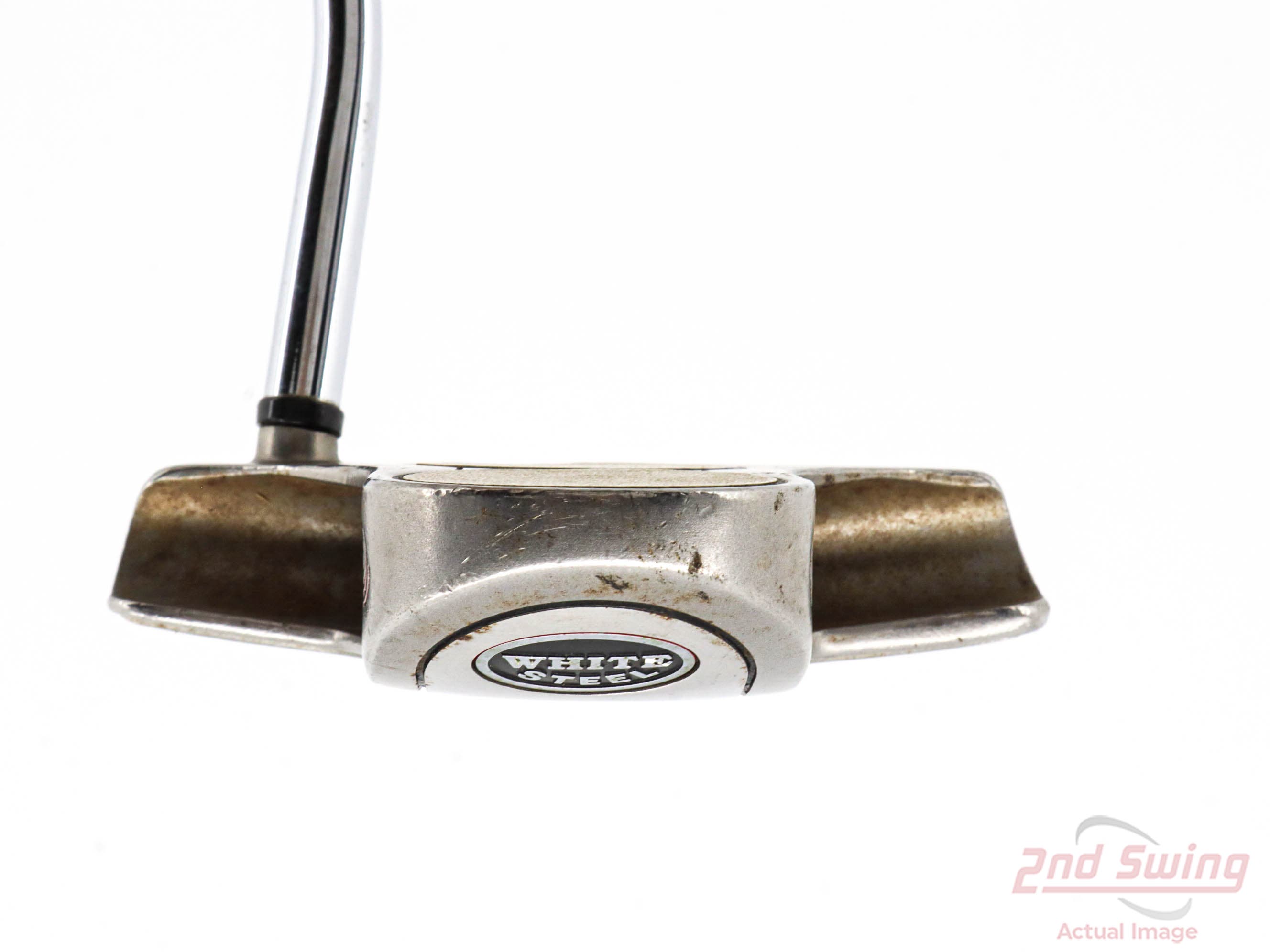 Odyssey White Steel 2-Ball Blade Putter (D-N2546544689) | 2nd