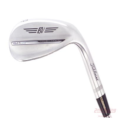 Titleist Vokey SM10 Tour Chrome Wedge Lob LW 60° 6 Deg Bounce K Grind Titleist Vokey BV Steel Wedge Flex Right Handed 35.25in
