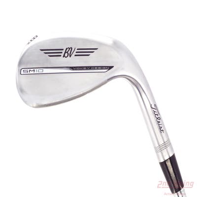 Titleist Vokey SM10 Tour Chrome Wedge Lob LW 58° 8 Deg Bounce M Grind Titleist Vokey BV Steel Wedge Flex Right Handed 35.25in
