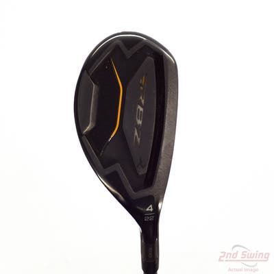 TaylorMade RocketBallz Black Hybrid 4 Hybrid 22° TM Matrix RocketFuel 65 Graphite Senior Right Handed 40.5in