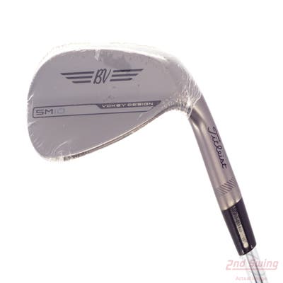 Mint Titleist Vokey SM10 Nickel Wedge Gap GW 50° 8 Deg Bounce F Grind Titleist Vokey BV Steel Wedge Flex Right Handed 35.5in