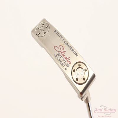Mint Titleist Scotty Cameron 2025 Studio Style Newport 2 Putter Steel Right Handed 34.0in