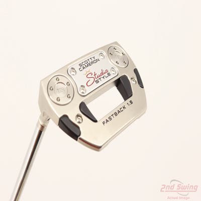 Mint Titleist Scotty Cameron 2025 Studio Style Fastback 1.5 Putter Steel Left Handed 34.0in