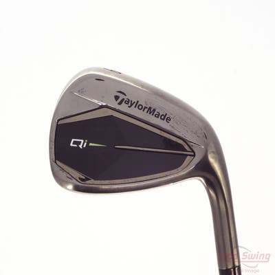 TaylorMade Qi Gunmetal Single Iron 9 Iron KBS Max 85 MT Black Steel Regular Right Handed 36.25in