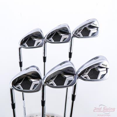 Ping G430 Iron Set 5-PW Nippon NS Pro Modus 3 Tour 105 Steel Stiff Left Handed Green Dot +1/4"