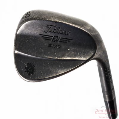 Titleist Vokey SM7 Jet Black Wedge Gap GW 50° 12 Deg Bounce F Grind SM7 BV Steel Wedge Flex Right Handed 35.5in