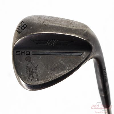 Titleist Vokey SM9 Jet Black Wedge Lob LW 58° 8 Deg Bounce M Grind Aerotech SteelFiber i95cw Graphite Regular Right Handed 35.5in