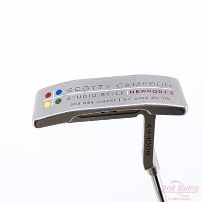 Titleist Scotty Cameron Studio Style Newport 2 Putter Steel Right Handed 34.0in