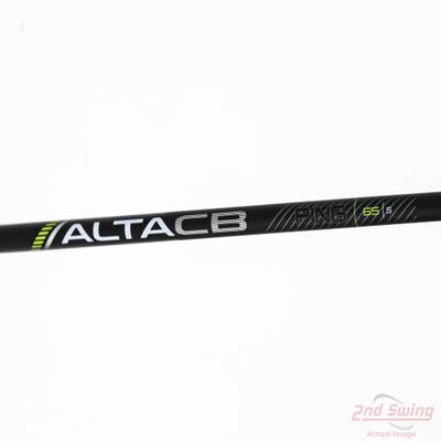 Used W/ Ping RH Adapter Ping ALTA CB 65 Black 65g Fairway Shaft Stiff 41.0in