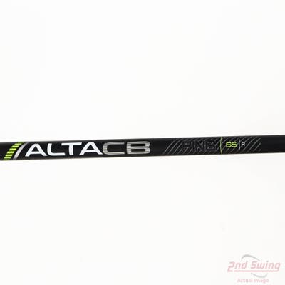 Used W/ Ping RH Adapter Ping ALTA CB 65 Black 65g Fairway Shaft Regular 42.0in