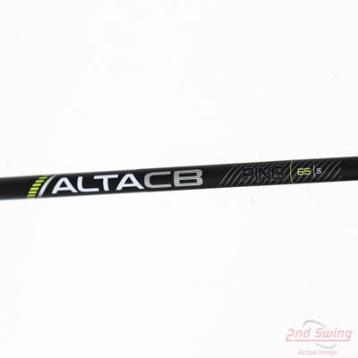 Used W/ Ping RH Adapter Ping ALTA CB 65 Black 65g Fairway Shaft Stiff 41.0in