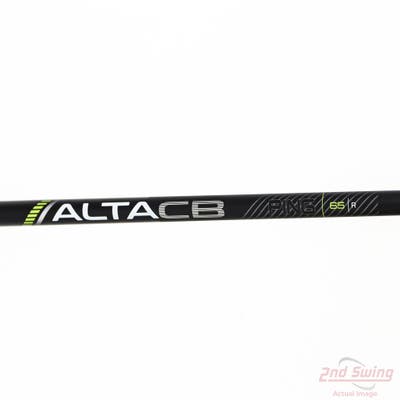 Used W/ Ping RH Adapter Ping ALTA CB 65 Black 65g Fairway Shaft Regular 41.75in