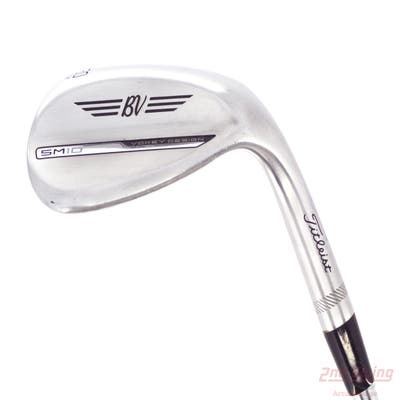 Titleist Vokey SM10 Tour Chrome Wedge Lob LW 60° 6 Deg Bounce K Grind True Temper Dynamic Gold 105 Steel Wedge Flex Right Handed 35.5in