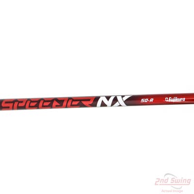 Used W/ TaylorMade RH Adapter Fujikura Speeder NX Red 50g Hybrid Shaft Regular 39.5in