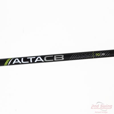 Used W/ Ping LH Adapter Ping ALTA CB 70 Black 70g Hybrid Shaft Senior 37.5in