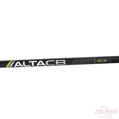 Used W/ Ping LH Adapter Ping ALTA CB 70 Black 70g Hybrid Shaft Senior 38.0in