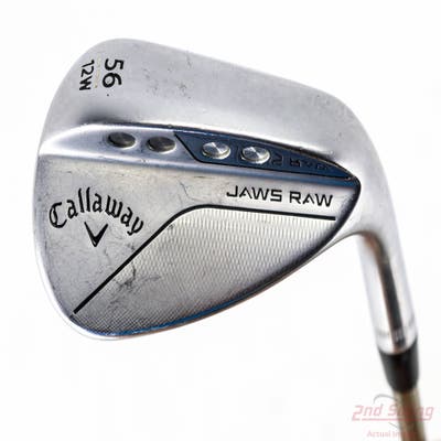 Callaway Jaws Raw Chrome Wedge Sand SW 56° 12 Deg Bounce W Grind UST Mamiya Recoil Womens Graphite Ladies Right Handed 34.25in
