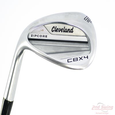 Cleveland CBX 4 ZipCore Wedge Sand SW 56° 14 Deg Bounce FST KBS Hi-Rev 2.0 115 Steel Wedge Flex Left Handed 35.5in