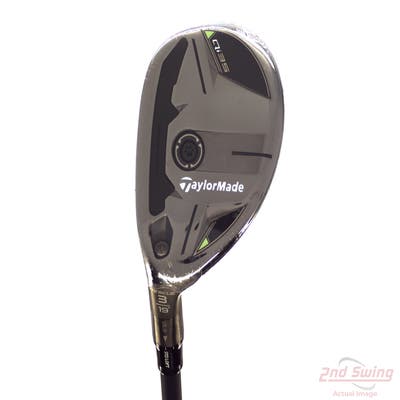 Mint TaylorMade Qi35 Rescue Hybrid 3 Hybrid 19° Mitsubishi Kai'li Blue DarkWave HY Graphite Stiff Left Handed 40.5in