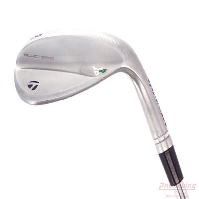 TaylorMade Milled Grind 4 Chrome Wedge Lob LW 60° 8 Deg Bounce LB True Temper Dynamic Gold Tour Issue 115 Steel Wedge Flex Right Handed 34.75in