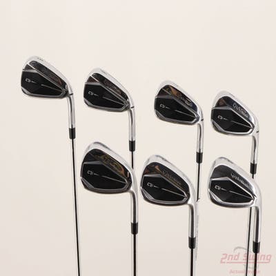 TaylorMade Qi Iron Set 5-PW AW FST KBS MAX 85 MT Steel Stiff Right Handed -1/4"
