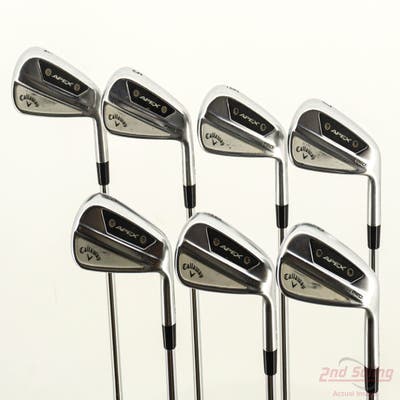 Callaway Apex Pro 24 Iron Set 4-PW True Temper AMT Tour White Steel X-Stiff Right Handed STD