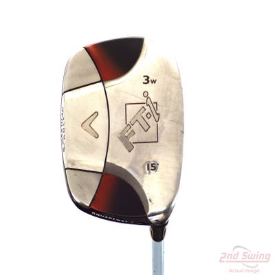 Callaway FT-i Squareway Fairway Wood 3 Wood 3W 15° Callaway Fujikura Fit-On M FW Graphite Regular Right Handed 43.0in