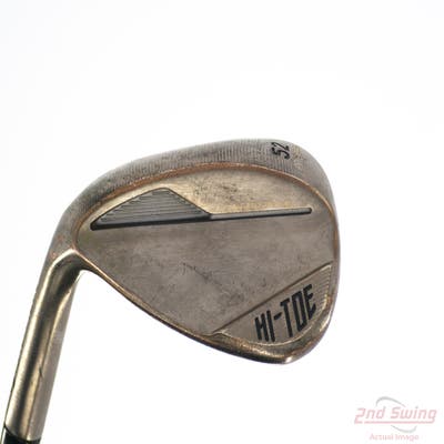 TaylorMade Hi-Toe 4 Wedge Gap GW 52° 9 Deg Bounce ATS True Temper Dynamic Gold Tour Issue 115 Steel Wedge Flex Left Handed 35.5in