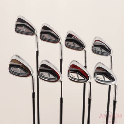 Ping G730 Iron Set 5-PW AW GW ALTA CB Black Graphite Senior Right Handed Black Dot +1/2"
