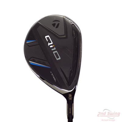 TaylorMade Qi10 Fairway Wood 3 Wood 3W 15° Fujikura Ventus TR Blue 6 Graphite Stiff Right Handed 43.0in