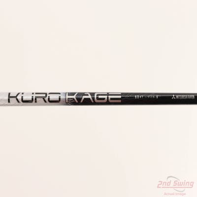 Used W/ TaylorMade RH Adapter Mitsubishi Golf Kuro Kage Silver 80 80 Hybrid Shaft Regular 39.75in