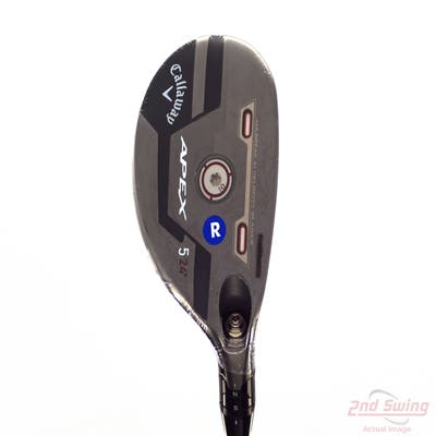 Mint Callaway Apex 21 Hybrid 5 Hybrid 24° UST Mamiya Recoil 75 Dart Graphite Regular Right Handed 39.5in