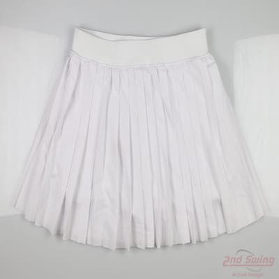 New Womens Greyson Skort Large L White MSRP $120 LSP24B08