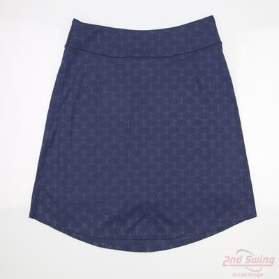 New Womens Greyson Skort X-Large XL Blue MSRP $128 LSP24B50