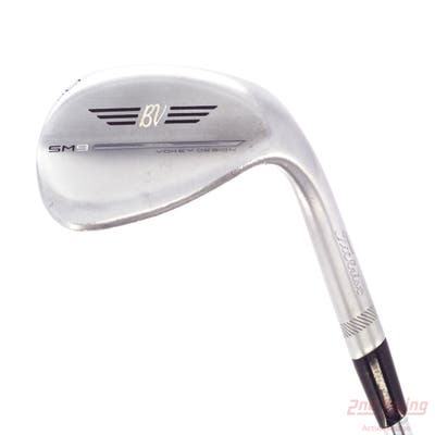 Titleist Vokey SM9 Tour Chrome Wedge Lob LW 60° 12 Deg Bounce D Grind Titleist Vokey BV Steel Wedge Flex Right Handed 35.0in