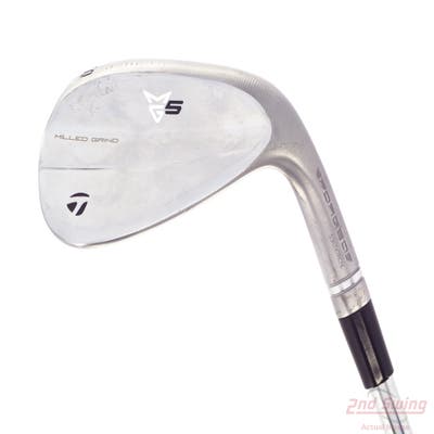 TaylorMade Milled Grind 5 Satin Chrome Wedge Gap GW 50° 9 Deg Bounce SB True Temper Dynamic Gold Tour Issue 115 Steel Wedge Flex Right Handed 35.5in