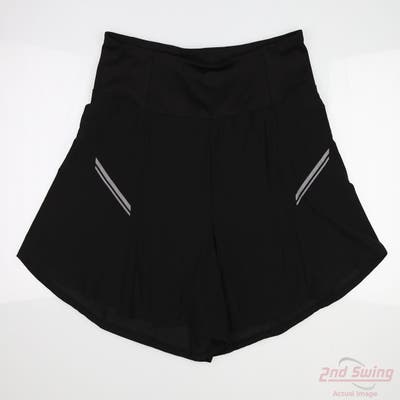 New Womens Lucky In Love Skort Large L Black MSRP $115 GB150-QC7001