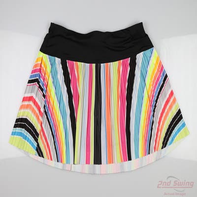 New Womens Lucky In Love Skort Large L Multi MSRP $96 GB183-U67955