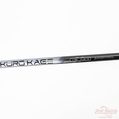 Used W/ TaylorMade RH Adapter Mitsubishi Golf Kuro Kage XT 80g Fairway Shaft Stiff 41.25in