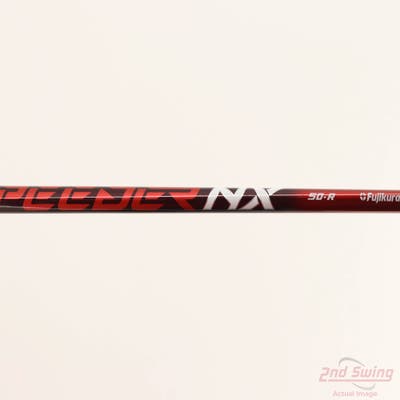 Used W/ TaylorMade RH Adapter Fujikura Speeder NX Red 50 Driver Shaft Regular 44.25in