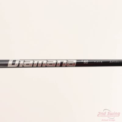 Used W/ TaylorMade RH Adapter Mitsubishi Golf 2023 Diamana S+ 60 Driver Shaft X-Stiff 44.25in