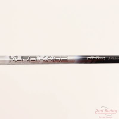 Used W/ TaylorMade RH Adapter Mitsubishi Golf Kuro Kage Silver TiNi 70 70 Driver Shaft X-Stiff 44.0in